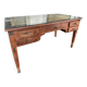 Double-sided administrative desk in oak.