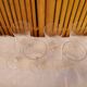 Baccarat - 6 old cut crystal port glasses