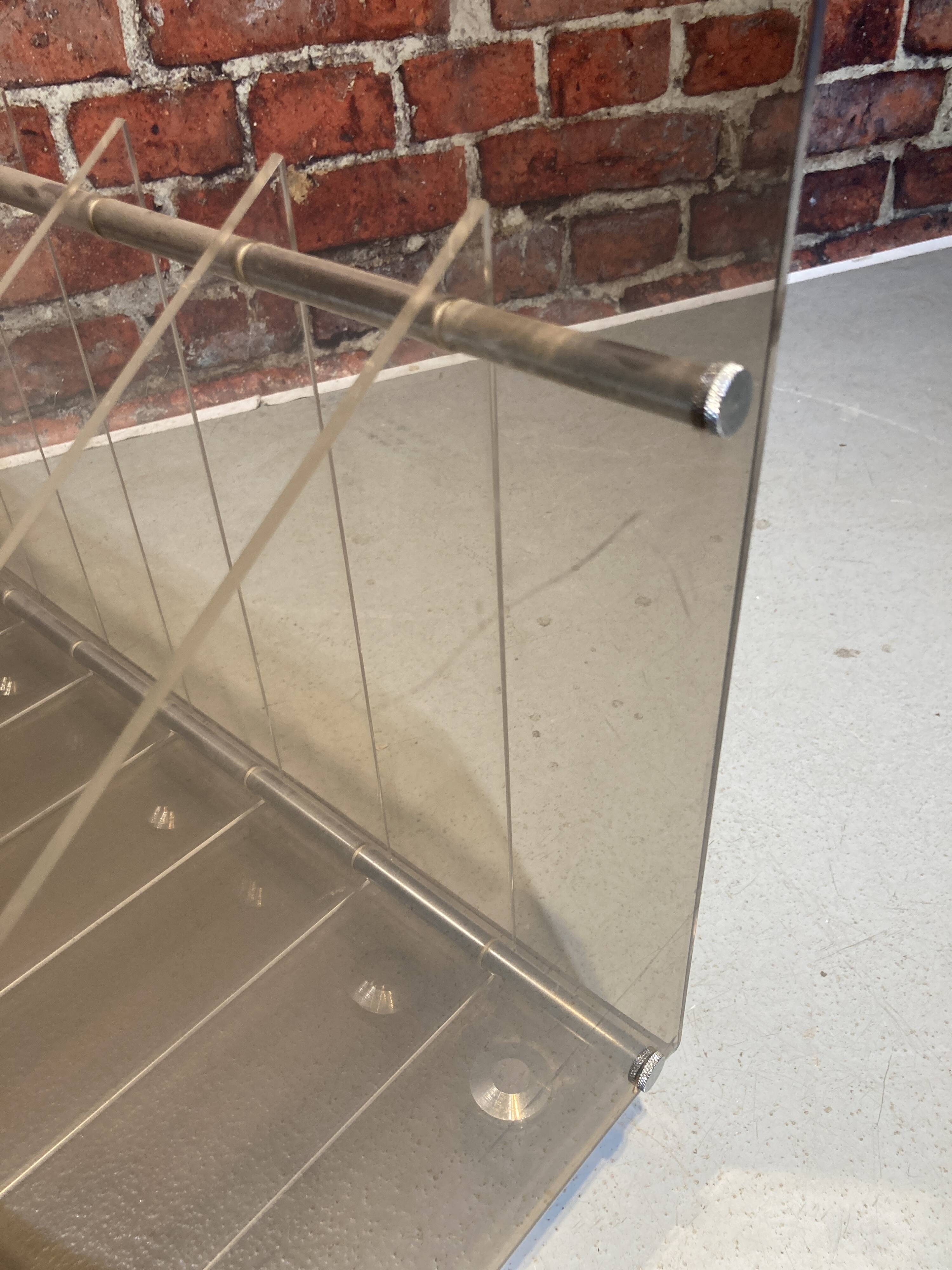 SHEPHERD PATENTS brand plexiglass vinyl rack