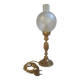 Bronze globe lamp