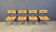 Belgian wicker and chrome dining chairs, 1970s - set of 4
