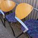 Set of 6 Vepa Alpine stackable armchairs/ conference chairs, Memphis Style