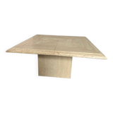 Travertine coffee table, stone table