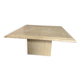 Travertine coffee table, stone table