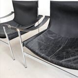 Set of 2 'D99' Lounge Chairs by Hans Könecke for Tecta 1960's