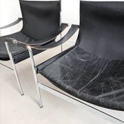 Lot de 2 chaises longues « D99 » par Hans Könecke pour Tecta années 1960
