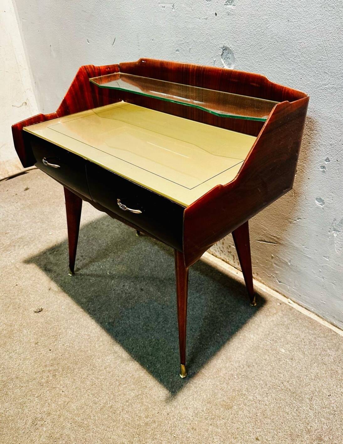 Comodini in legno, anni '60, set di 2