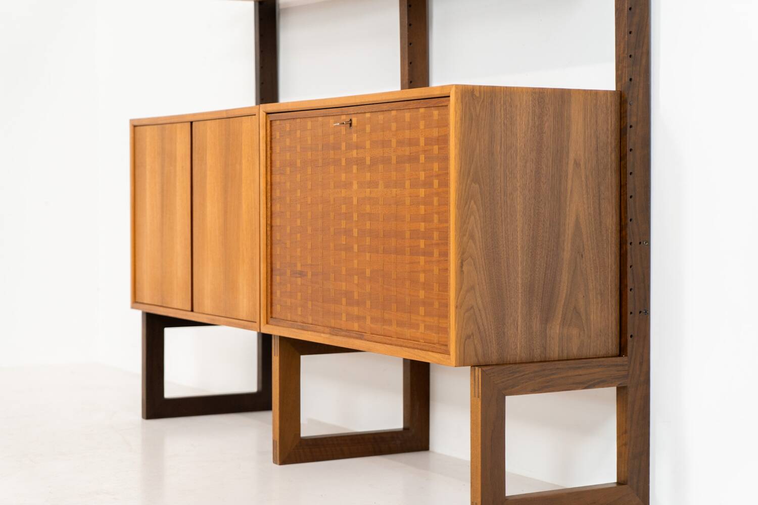 Fee standing wall unit by Poul Cadovius