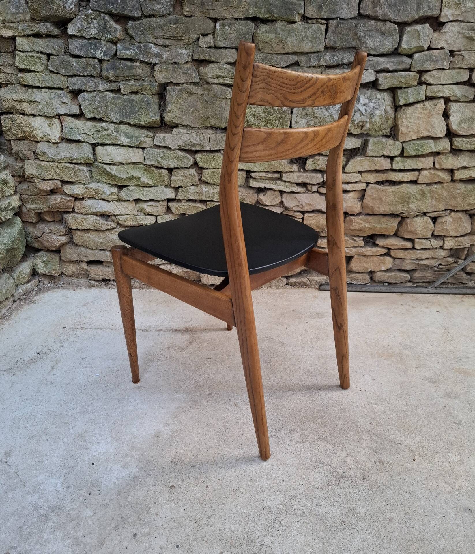 Scandinavian chair in elm