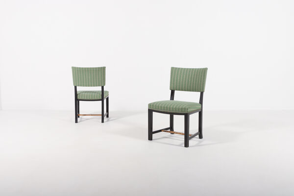 Set of 4 chairs by Otto Schulz Sweden 1940