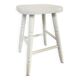 Tabouret pin vert céladon