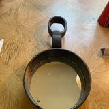 Round metal mirror