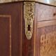 Low furniture marquetry style louis XVI