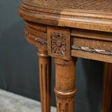 Walnut Piano Bench, Louis XVI Style – Late 19th Century