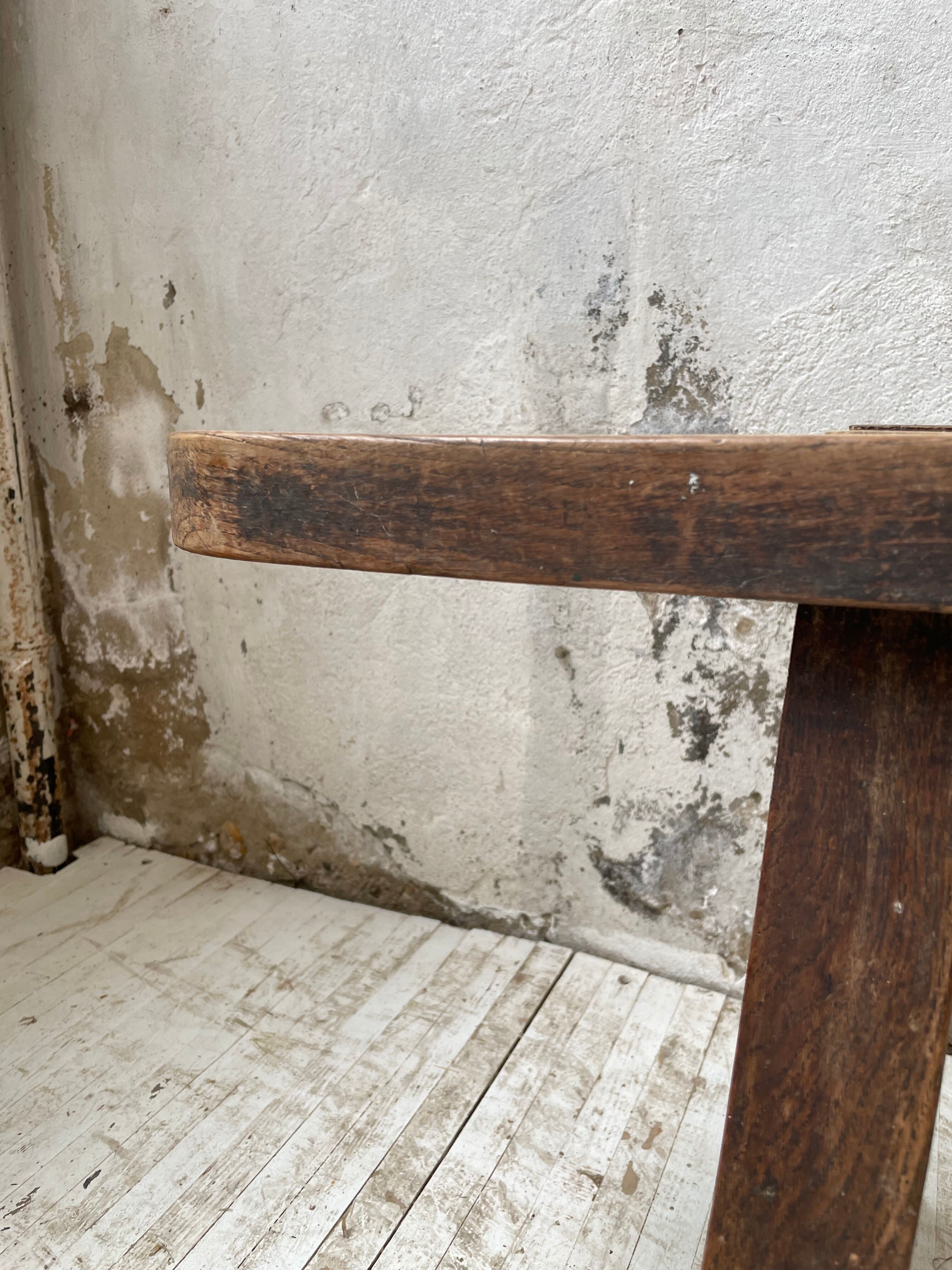 Oak farm bench 195 cm