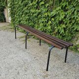 Banc d'école vintage