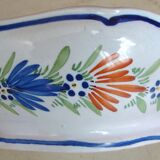 Ceramic mustard pot from Quimper Henriot