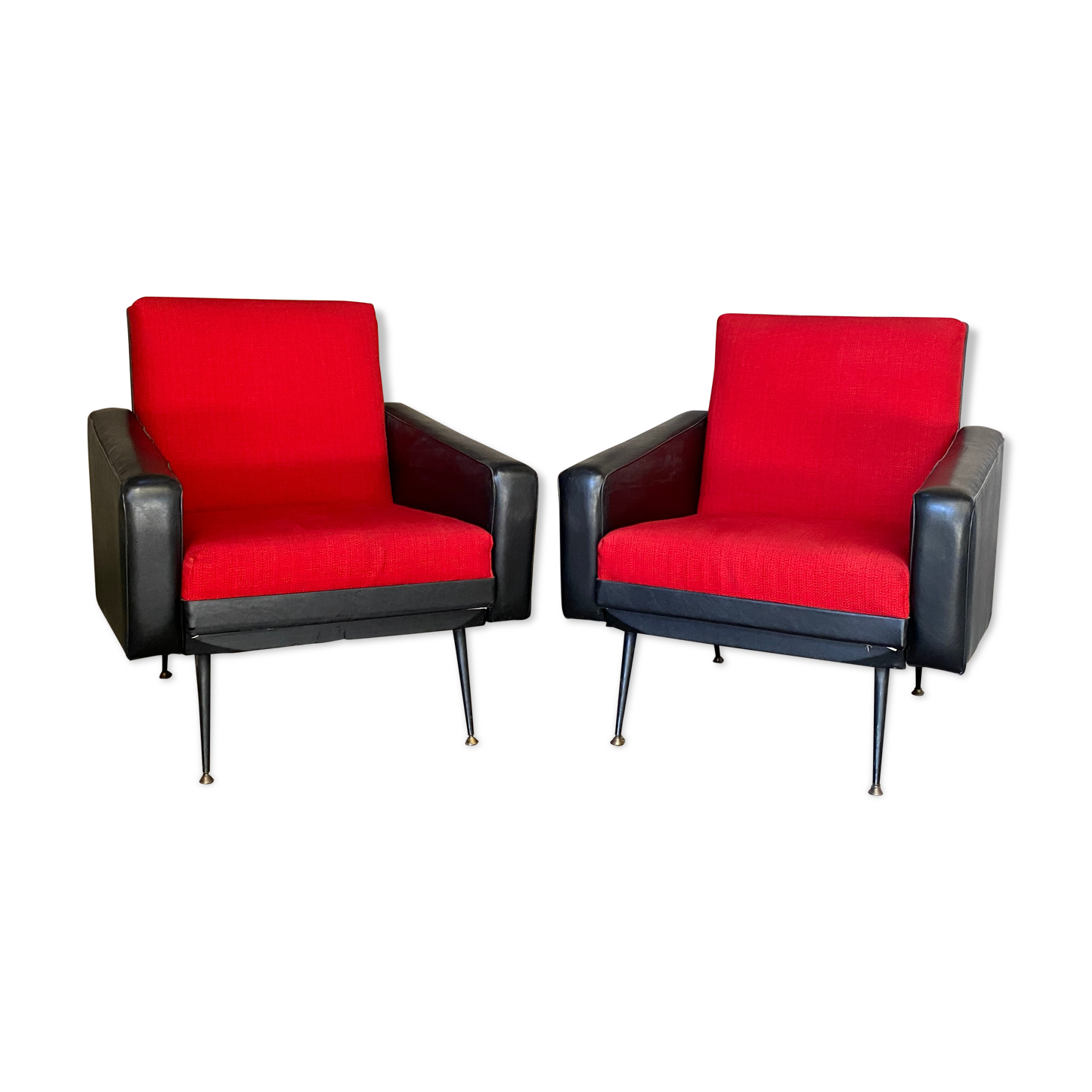 Pair of seventies armchairs