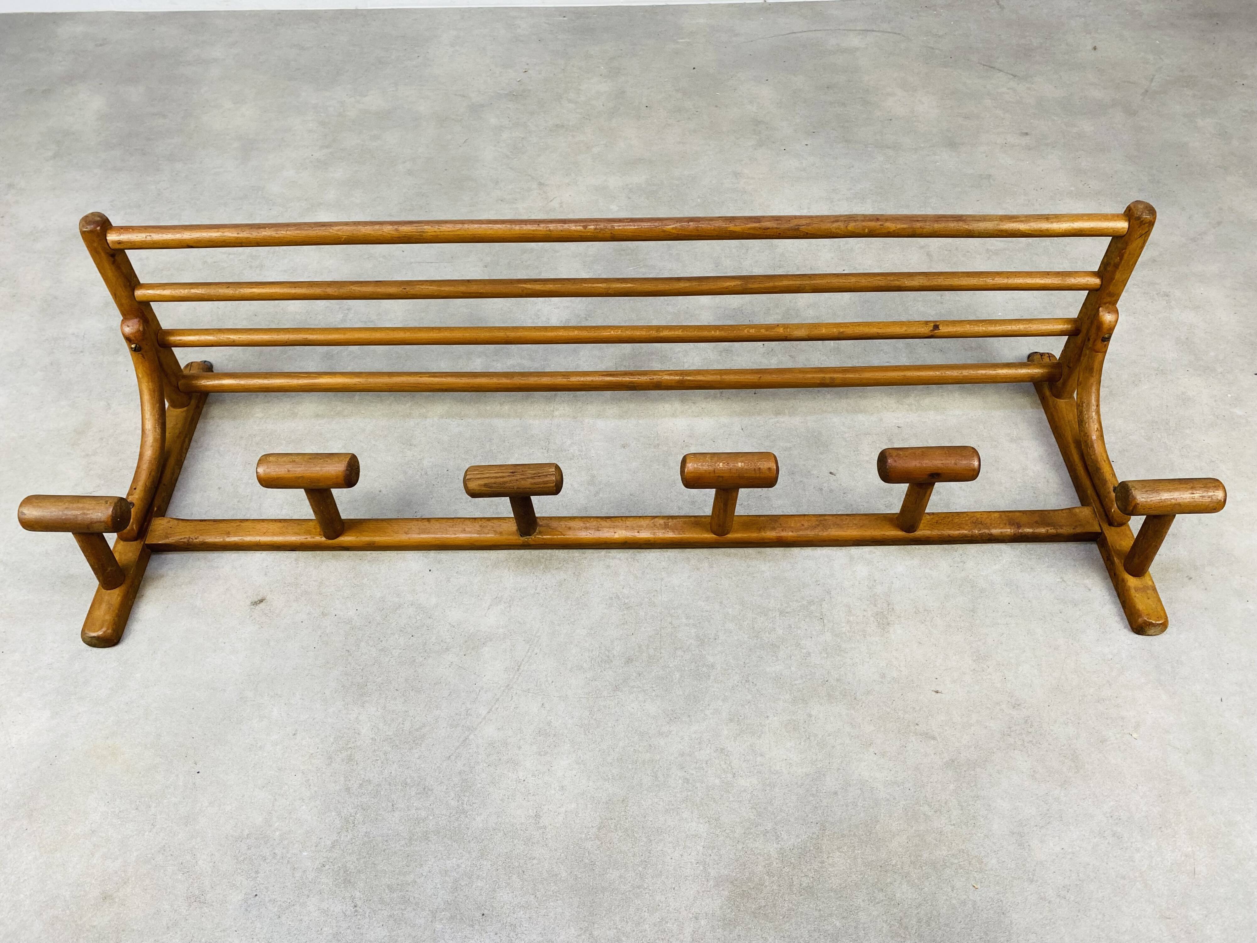 Wall coat rack bentwood bistrot GYF