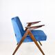 Blue Ocean Bunny Armchair by Józef Chierowski 1970s