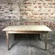 Farm table in raw pichepin 1900s