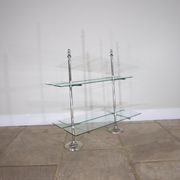 Étagère boutique vintage chrome