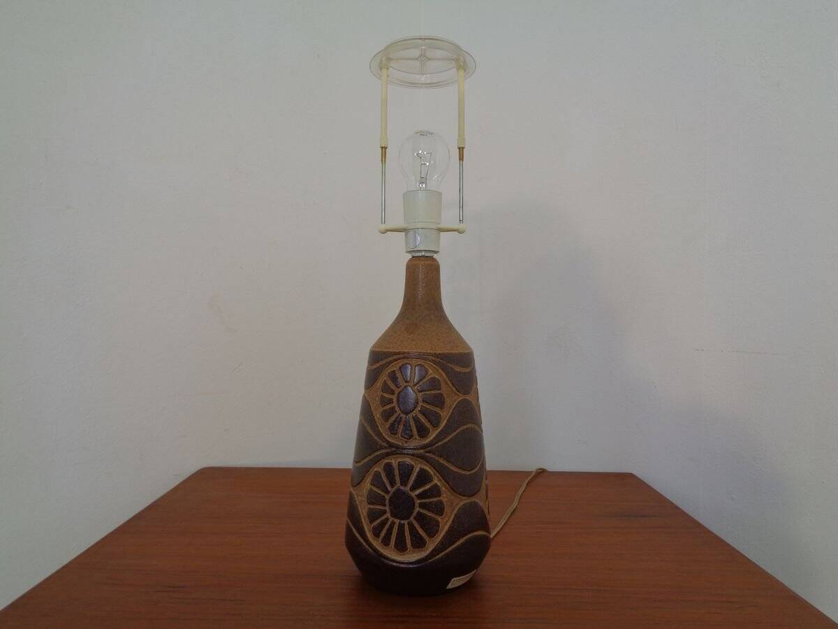 Ceramic Floor Lamp by Michael Andersen & Son for Bornholmsk, 1960s