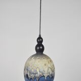 Lampe à suspension Fat Lava, années 1970
