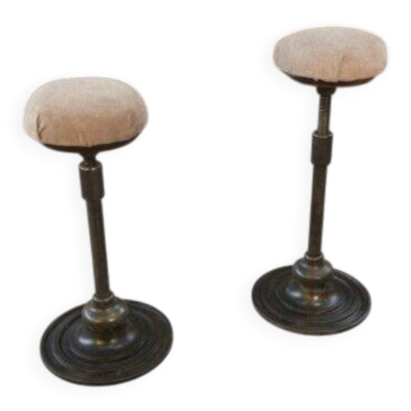 Paire de tabourets de dentiste « Culbuto » 1950’s — Beyit