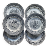 Creil Montereau - 6 plates