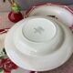 Plates Digoin Cibon Ironstone floral decoration