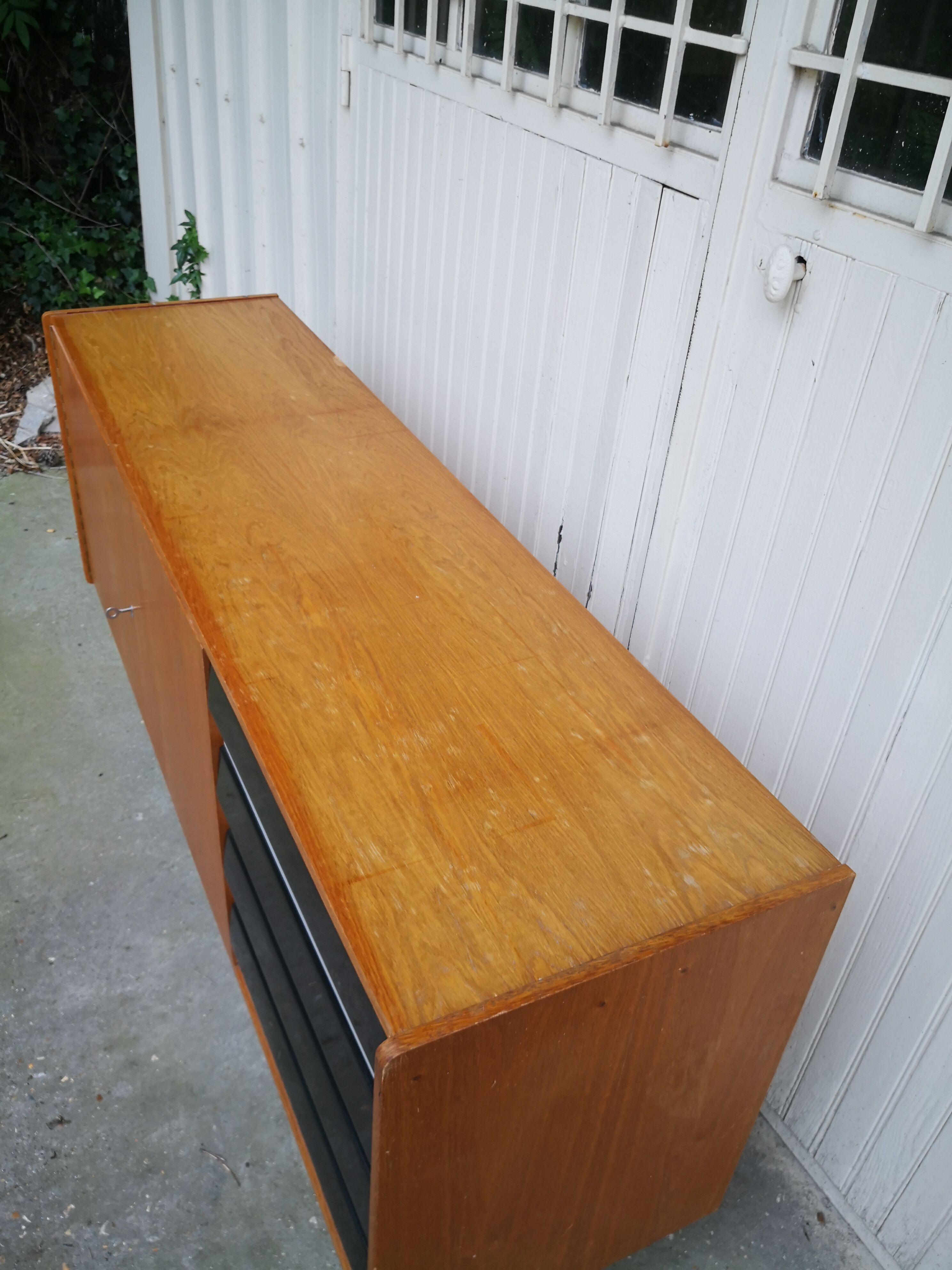 Enfilade vintage style scandinave Jiroutek Tchèque  1960