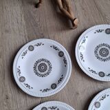 Set 6 assiettes Murielle BFK 1966
