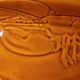 Large fish platter for shellfish and crustaceans, Proceram art pottery.