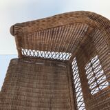 Rattan bench