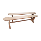 Paire de bancs ancien