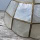 Suspension en nacre et laiton