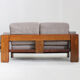 Vintage Bastiano sofa set by Tobia Scarpa for Gavina 1970s set of 2