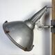 Large Vintage Industrial Aluminium Factory Wall Spotlight, 1970s