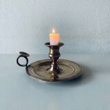 Bougeoir ancien en bronze
