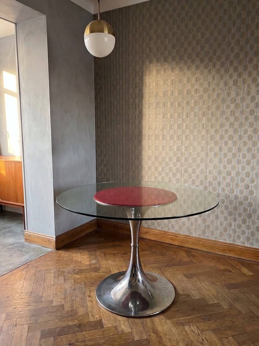 Vintage dining table Gastone Rinaldi 1970