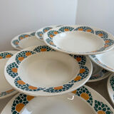 Set of hollow plates Givors France