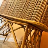 Rattan tiki bar