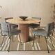 Tapis en jute beige en relief blanc 120x160 cm