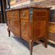 Transitional Louis XV / Louis XVI style chest of drawers