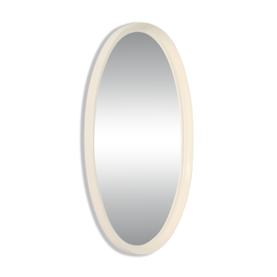 Miroir ovale vintage 1960s