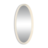 Miroir ovale vintage 1960s