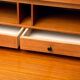 Mid-century teak Secretary, Denmark, 1960s