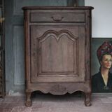 Solid wood confiturier, antique wood storage furniture, wood furniture.