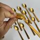 Fabiora 24-carat gilded spoons